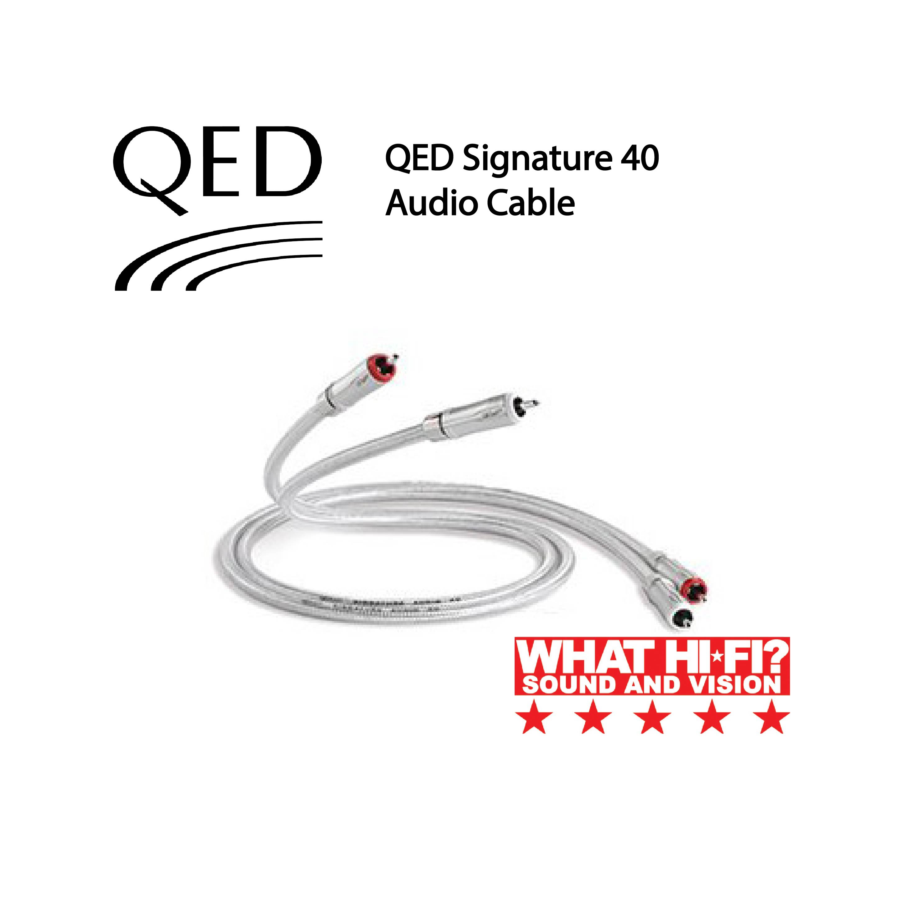 QED Signature シグネイチャー Audio 40 RCA オーディオ - resumeboost.io