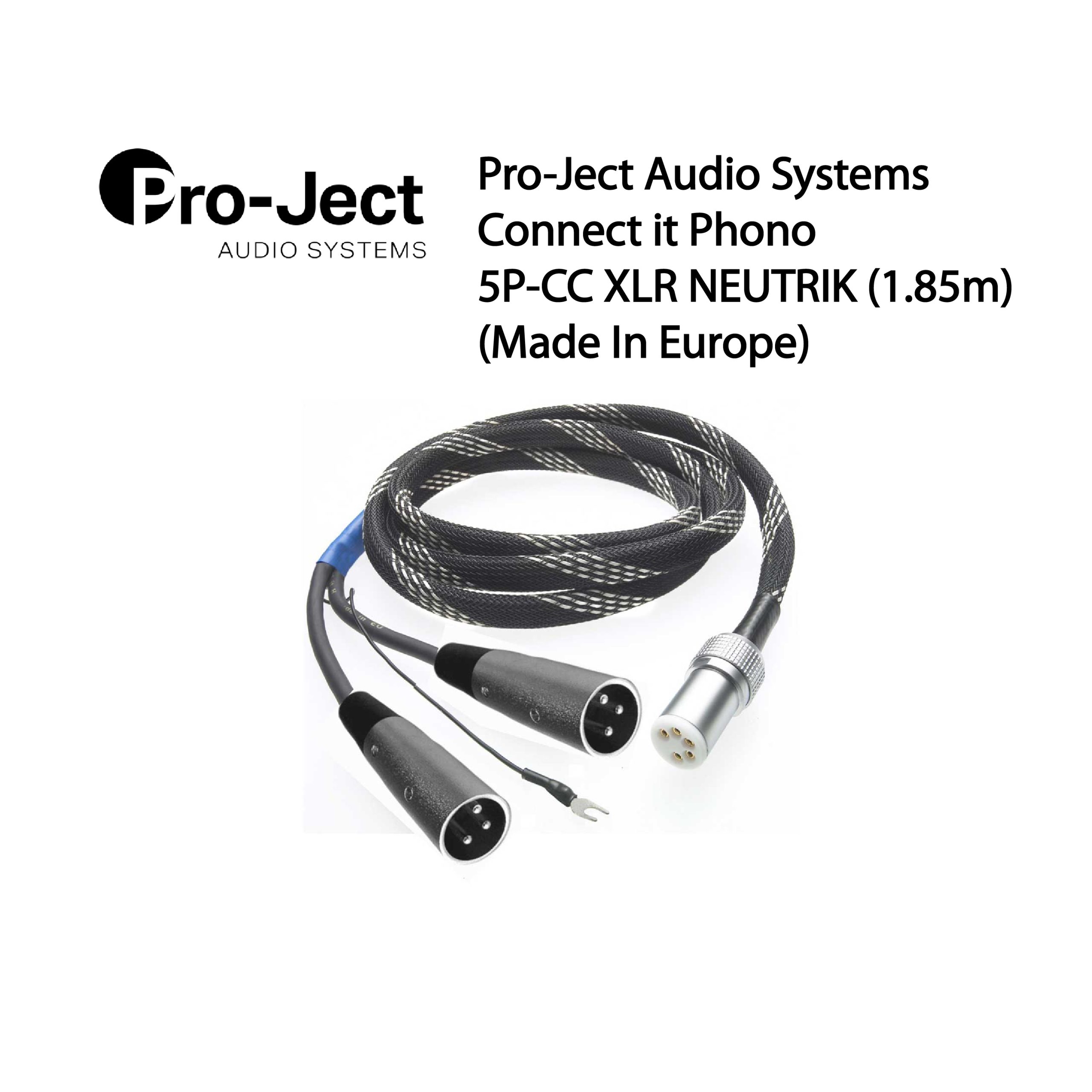 Connect it Phono DS 5P > XLR - Pro-Ject Audio USA